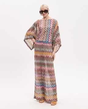 Missoni Pants with branded pattern with lurex MC25SI01BR014K