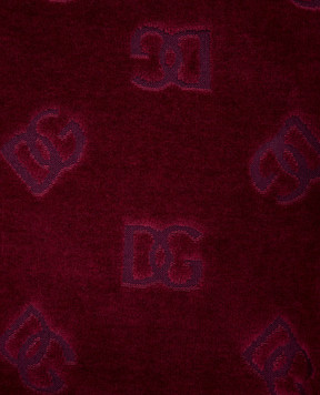 Dolce&Gabbana Children's burgundy velvet sports jacket L5JWDLFJ7DL812+