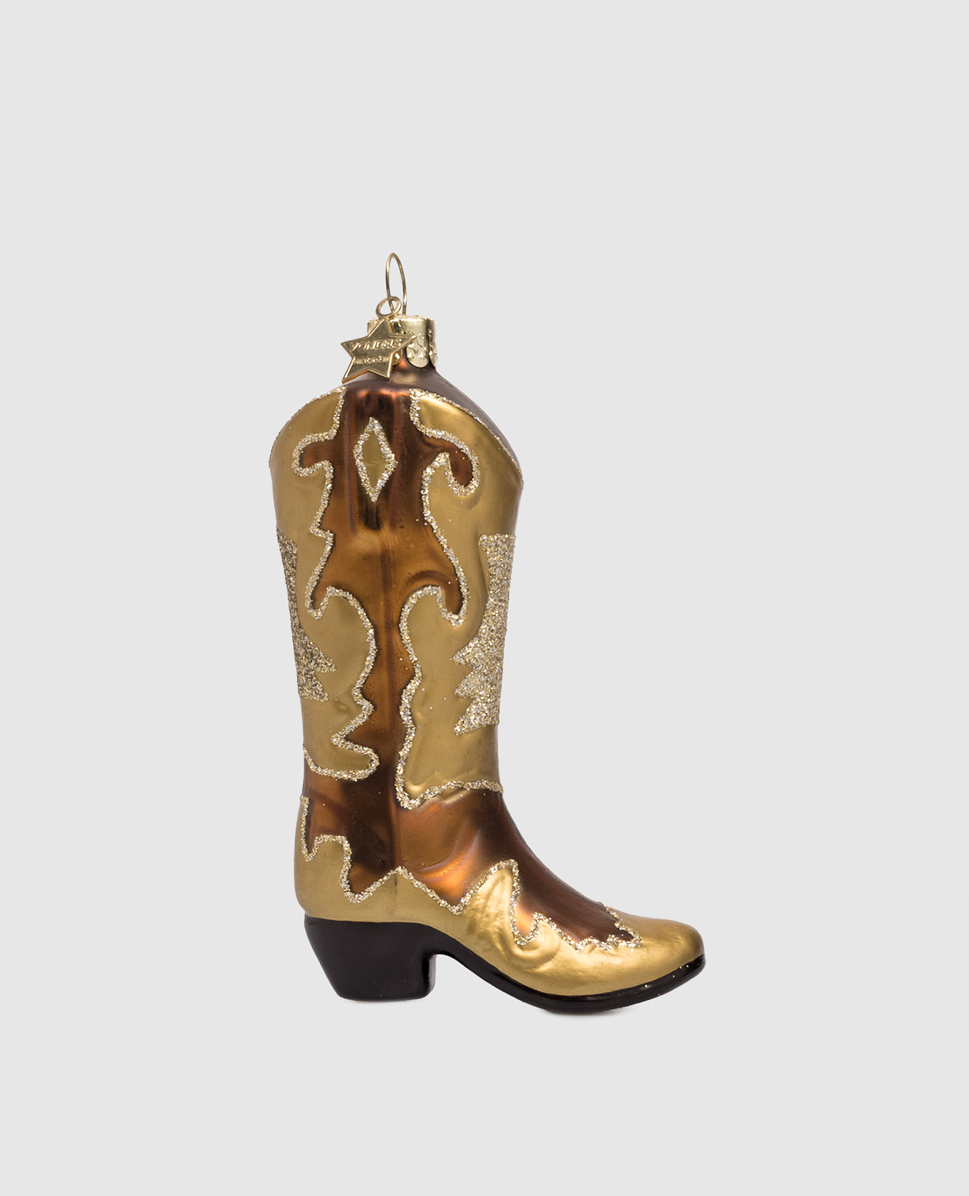 

Christmas tree toy Cowboy Boot Vondels, Brown