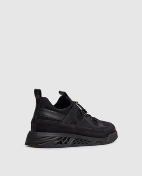 Stefano Ricci Black combination sneakers UR78G4273TSWYSN