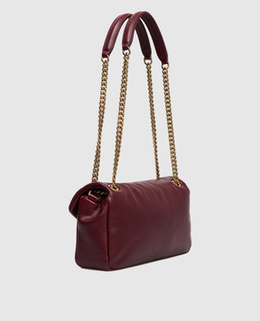 Saint Laurent Calypso burgundy leather bag 734153AADRE