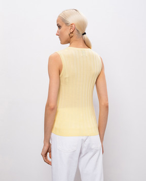 Allude Yellow wool top 26264028
