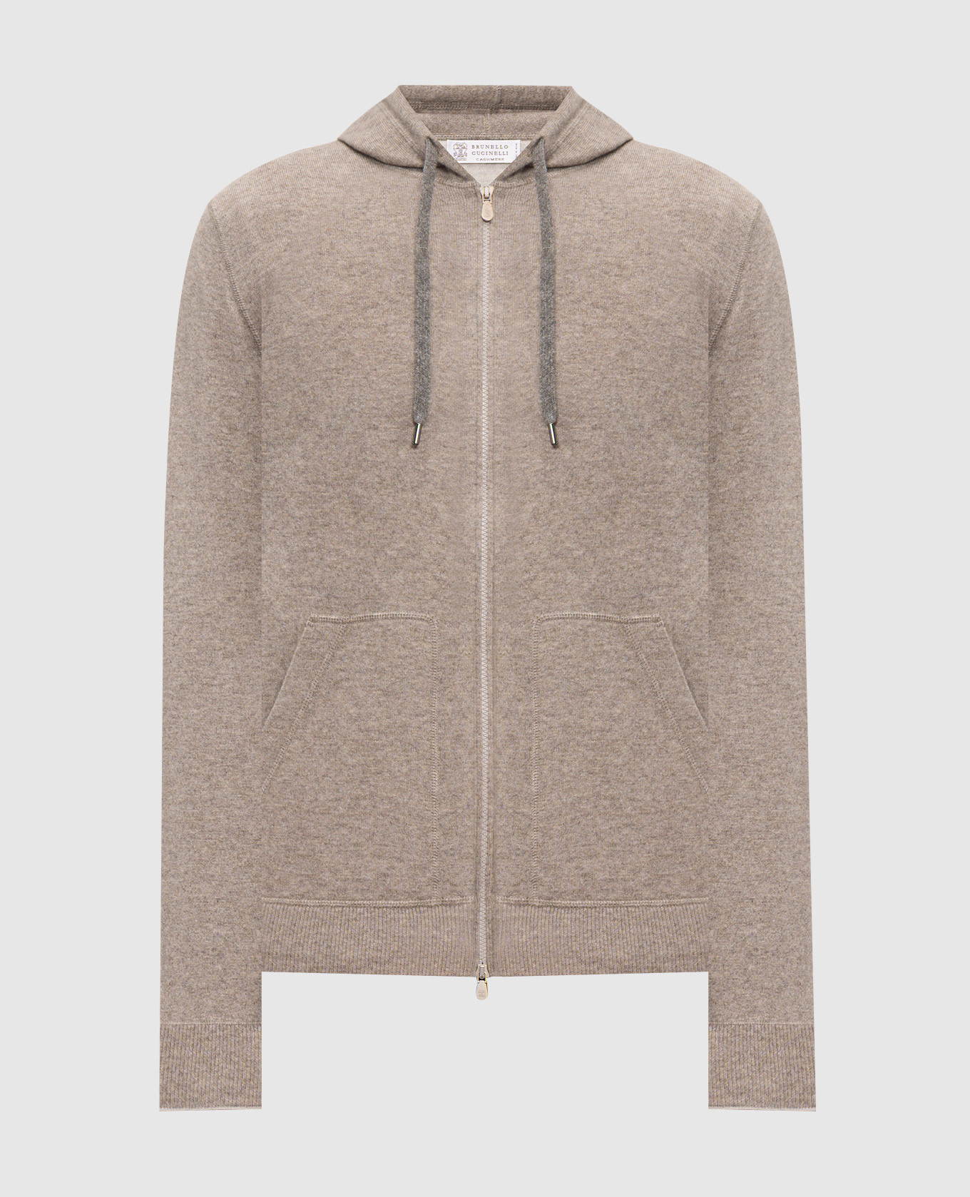 Beige cashmere sports jacket