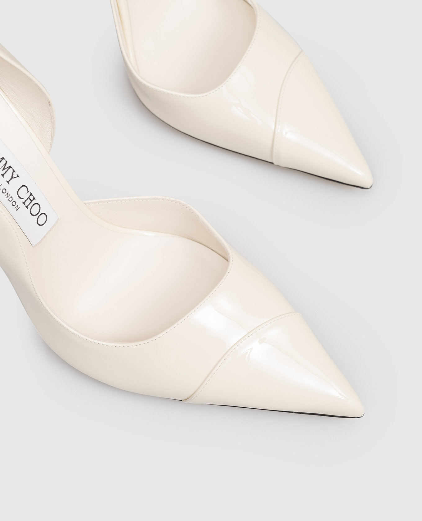 

Brigitte patent leather shoes Jimmy Choo, White