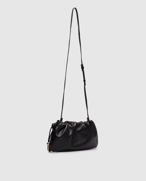 Versace Black leather pouch bag Tag 10216991A13171