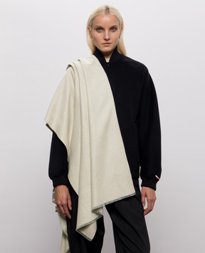 Max & Co Beige reversible scarf AINDOLE MCAINDOLE