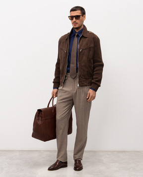 Brunello Cucinelli Blue shirt MW6040621