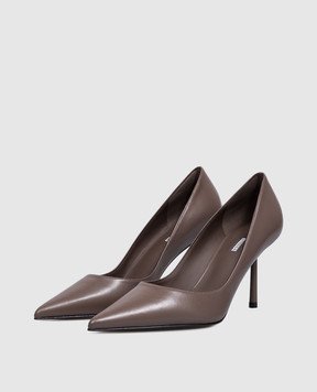 Le Silla Bella brown leather shoes 4215C080BMPPNEM