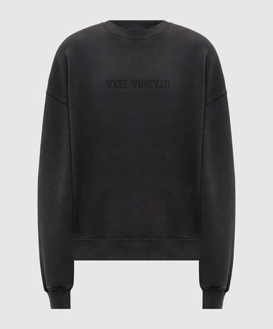 Grijze Distort-sweatshirt