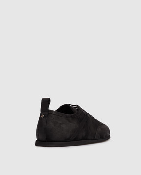 Ann Demeulemeester Siru black suede sneakers B0012585LT147