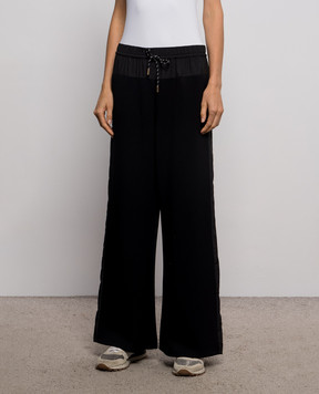 Twinset Black sweatpants 262LI2LCC