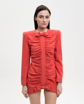 Valentino Coral wool jacket with drape 8B0CE5R5A6F