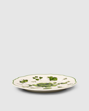 Geminiano Cozzi 1765 White porcelain bread plate Rosa Rosae SKBBU02179019