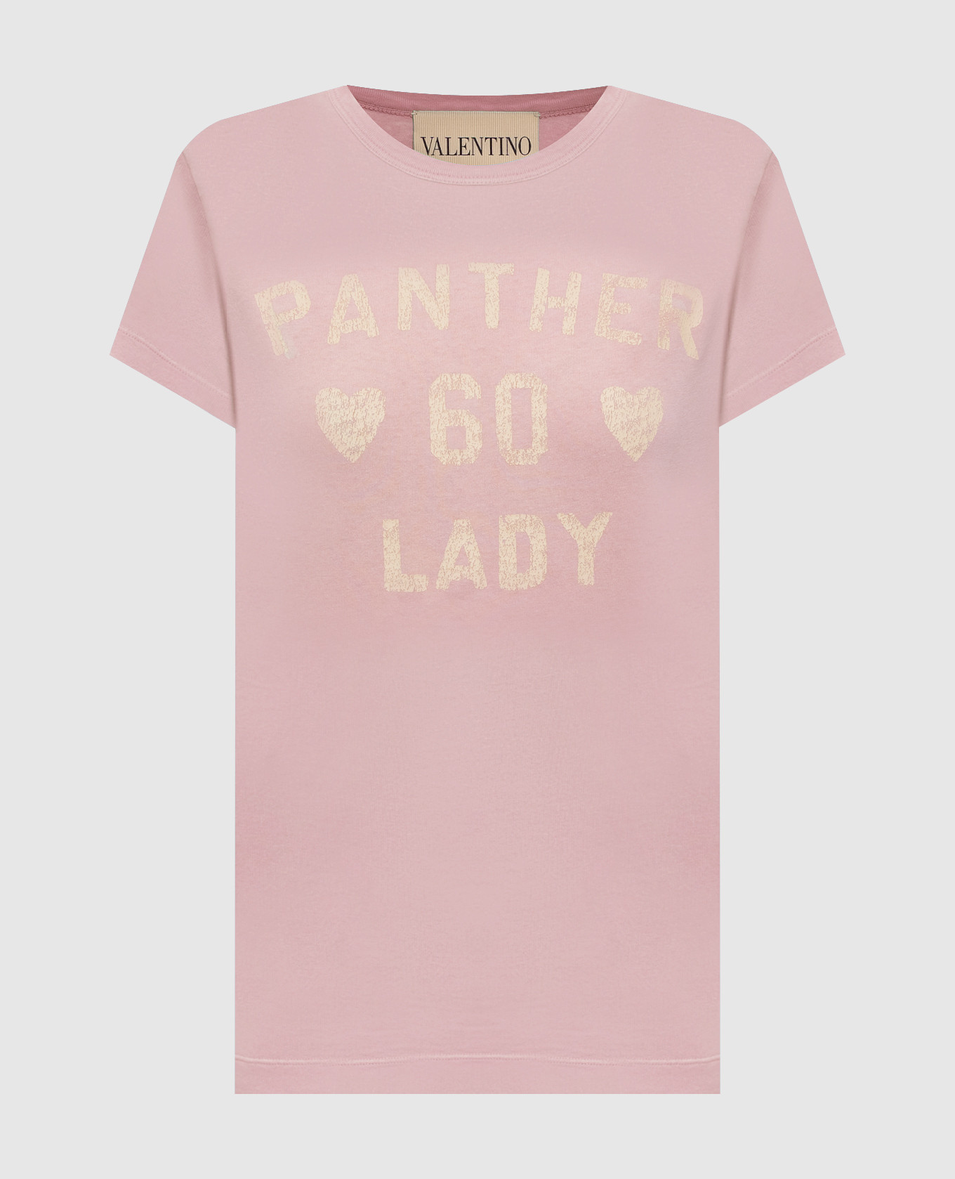 Pink Panther Lady T-shirt with vintage effect