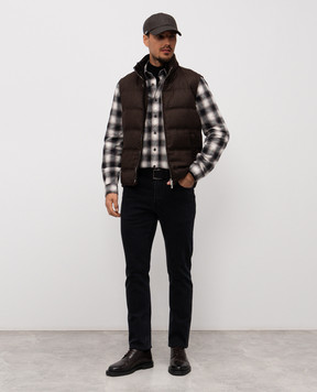 Cashmere&Whiskey Checked cotton shirt 43752091326