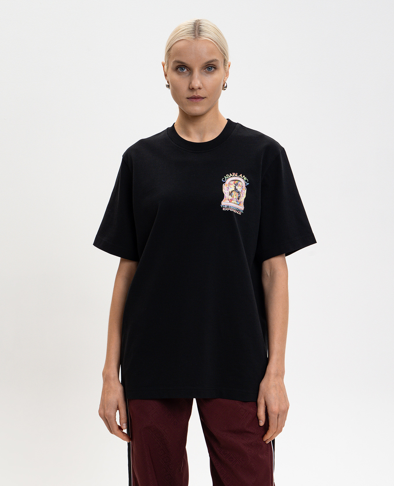 

L'Arche black t-shirt Casablanca