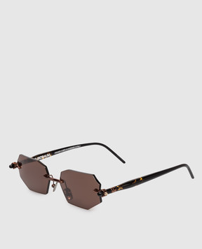 Kuboraum Brown sunglasses P63 KRSP63BZHB00004M
