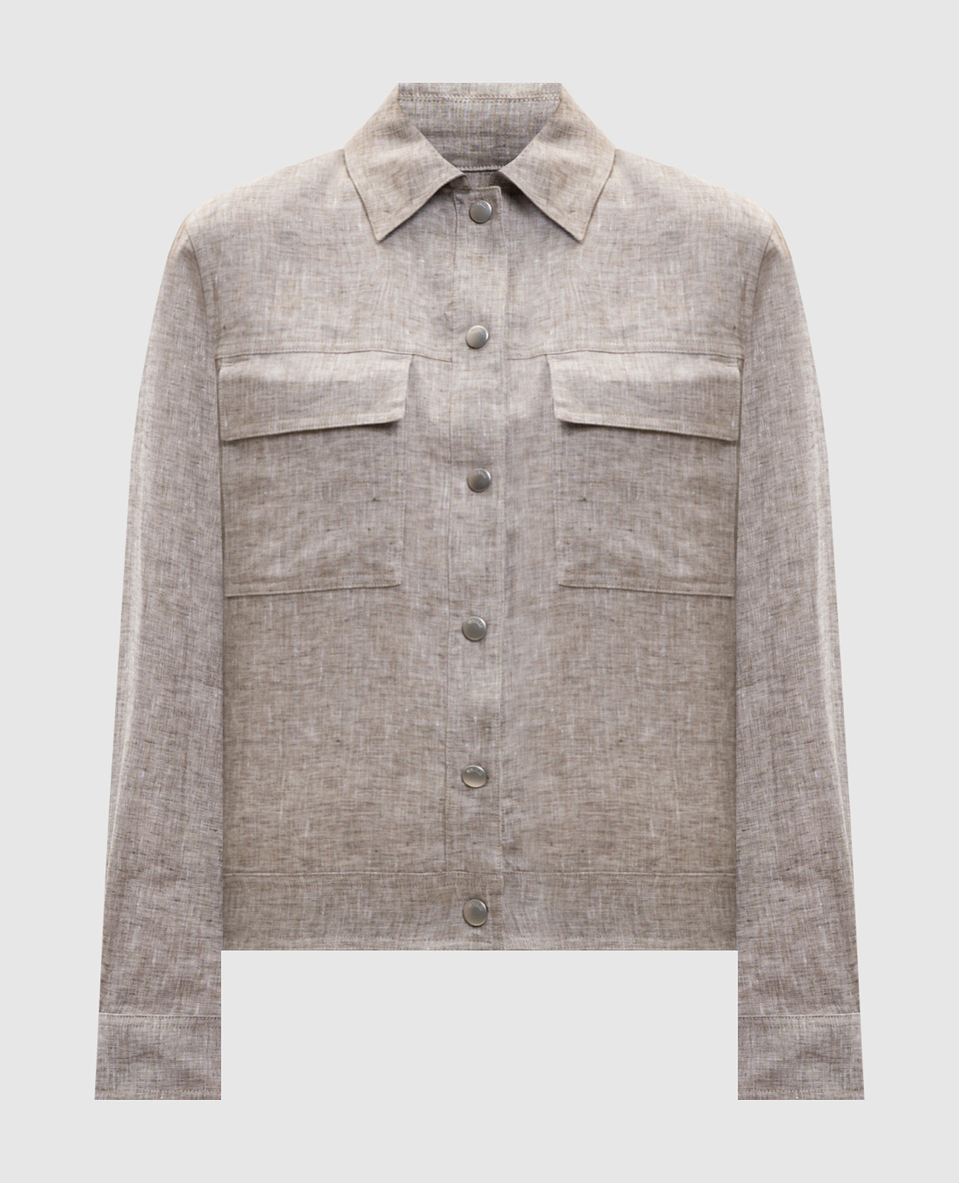 Beige linen jacket