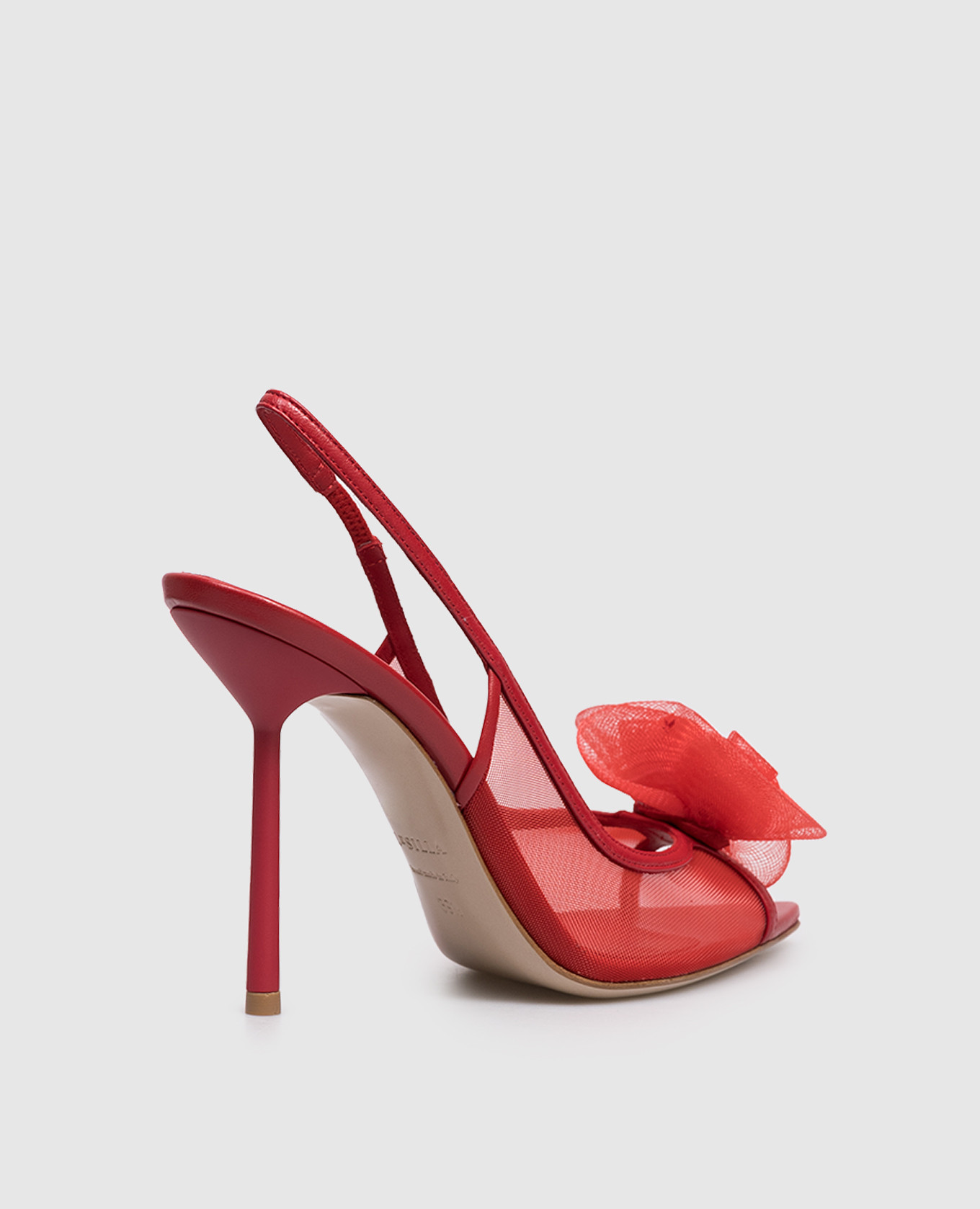 

Red slingbacks ROSE Le Silla