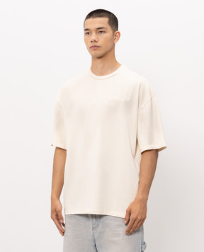 AMIRI Beige T-shirt BANDANA PATCH AMTOJR1153
