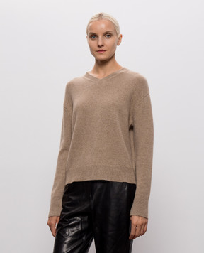 Max Mara Brown FATA cashmere pullover SMMFATA