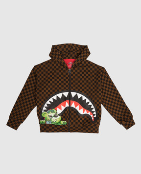 Sprayground Catch Bear Children's Brown Sports Jacket SPY1393E