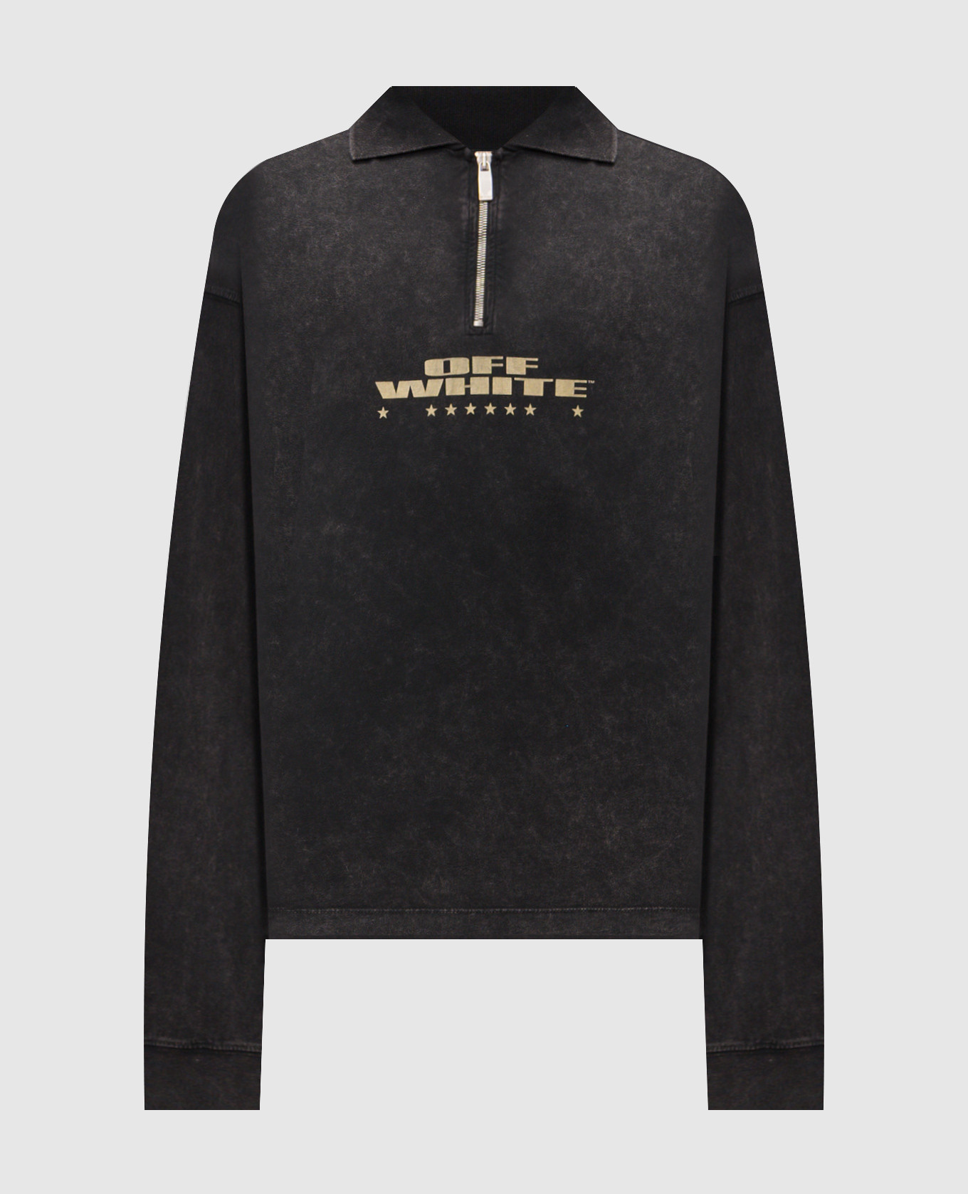 

Gray Xerox Star long-sleeve polo shirt Off-White, Grey