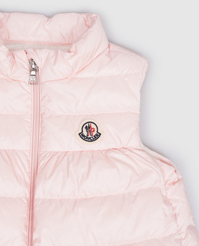 Moncler ENFANT Children's pink down vest Hiva L19511A00019597YF