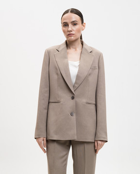 Peserico Beige jacket with linen A0120206668