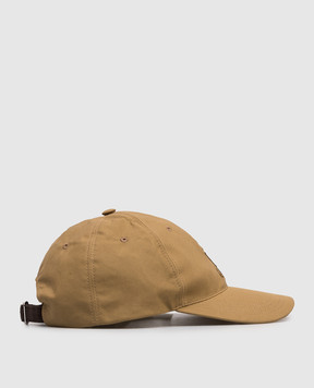 JW Anderson Brown cap with monogram embroidery AC0417FA0485w
