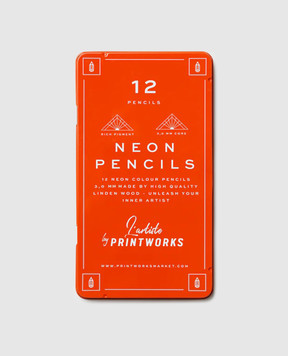 Printworks NEON colored pencil set PW00127