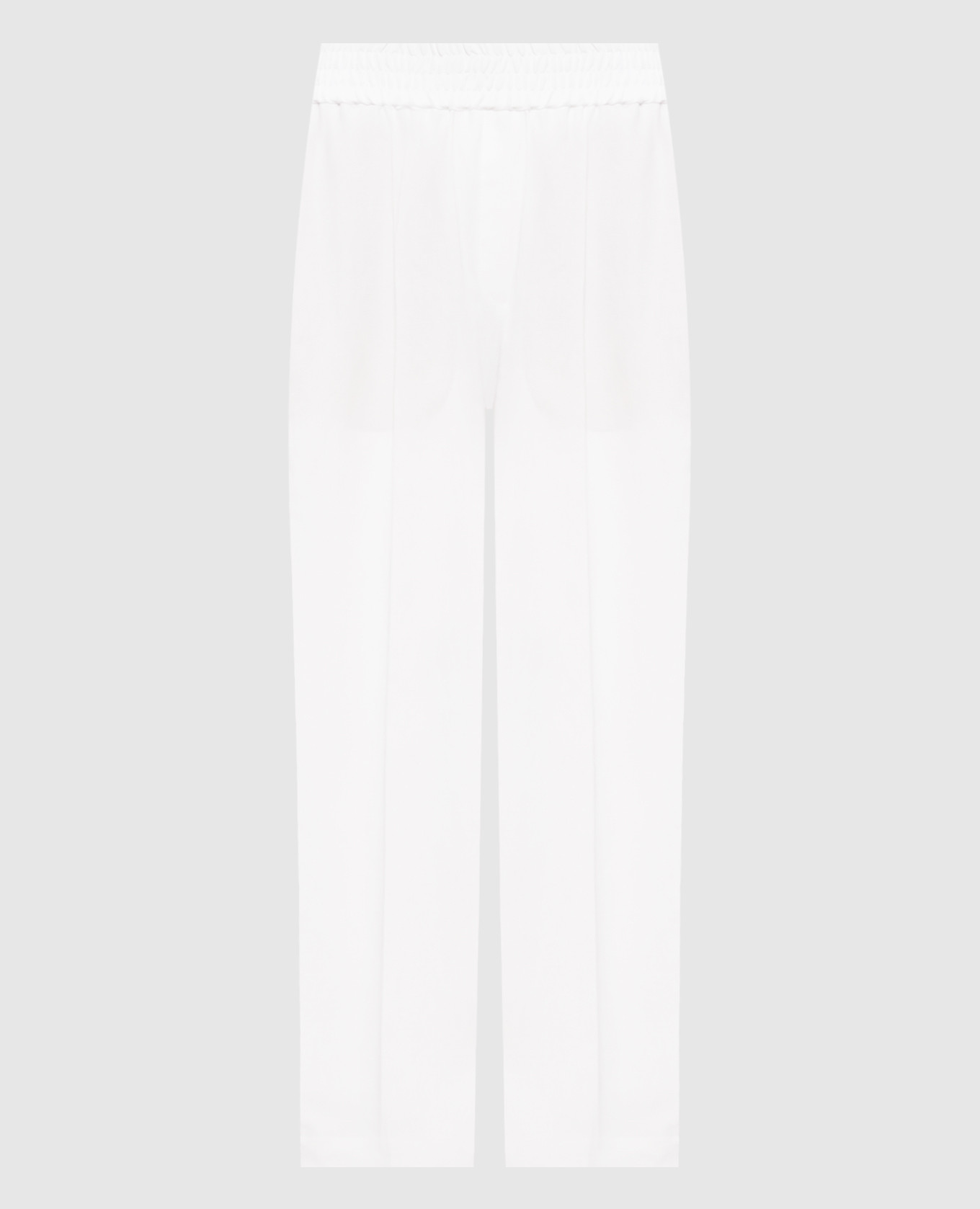White linen pants