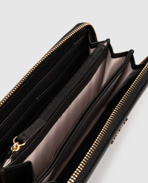 Twinset Black wallet with metal logo 999TH7014
