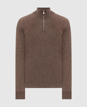 Brunello Cucinelli Brown cashmere jumper MQS00124