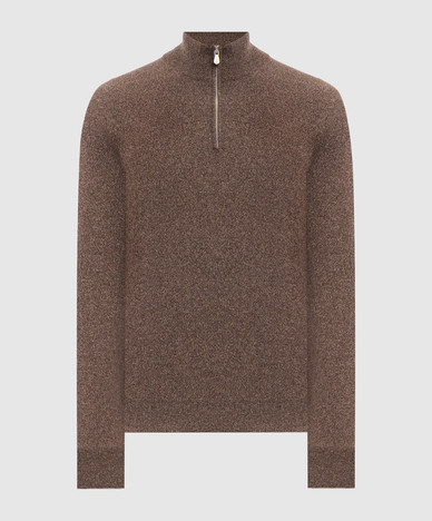 Brown cashmere jumper