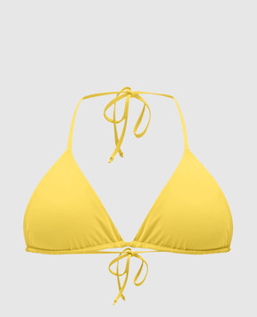 Fisico Yellow reversible swimsuit bodice CR13MB