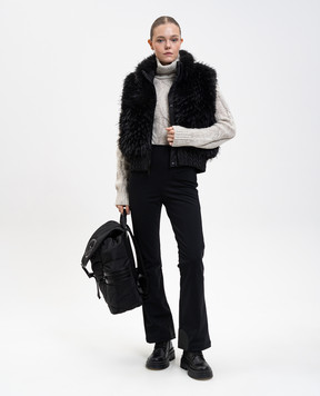 Goldbergh DAHLIA black reversible vest GB00681254