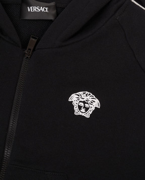 Versace Children's black sports jacket Greca 10214021A11652