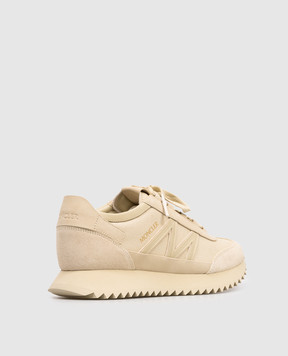 Moncler Beige Pacey2 combination sneakers L109A4M00030M8008