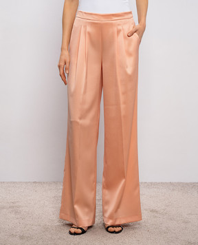 Twinset Pink straight-leg pants 261TP2391