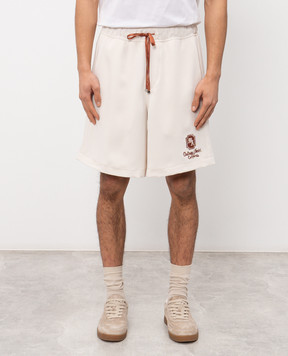 AMIRI Beige shorts MA CHATEAU AMBMSO1052
