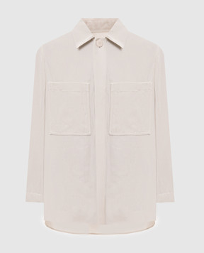 JOSEPH Simi ivory linen shirt JF009891