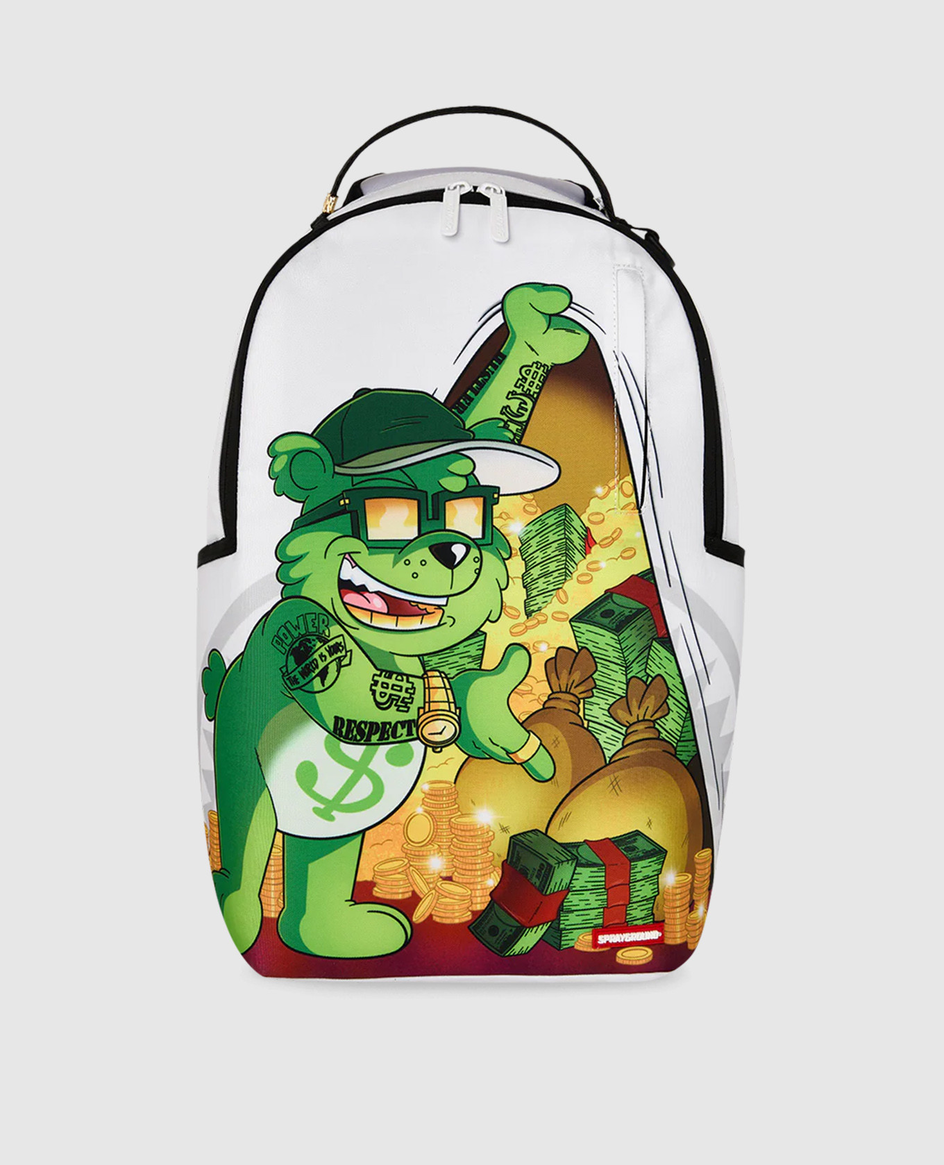 

Children's white backpack Moneybear Cash Cub Sprayground