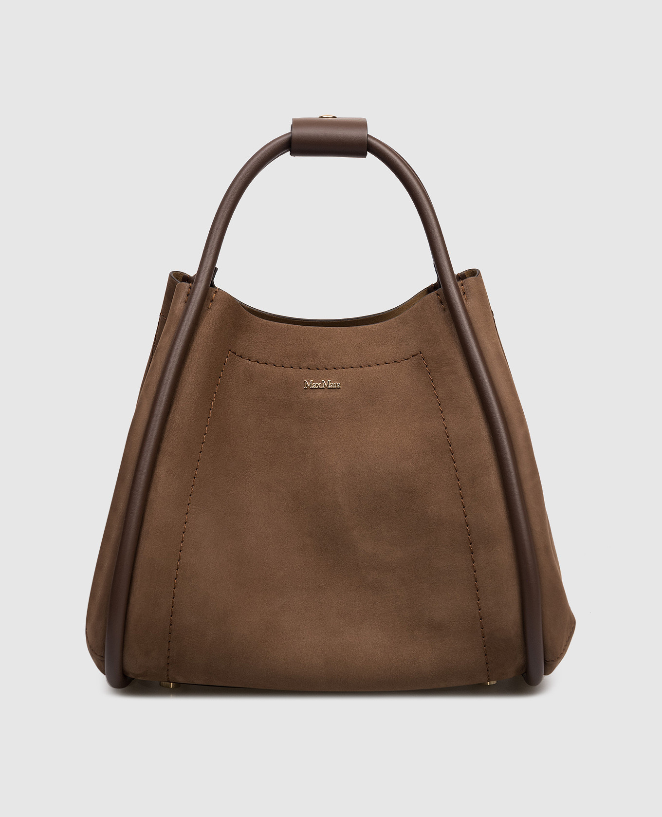 

MARINESSUE brown nubuck tote bag Max Mara