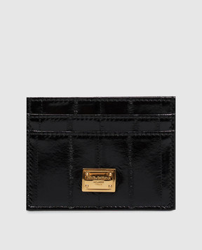 Dolce&Gabbana Black leather cardholder BI0330A8B08