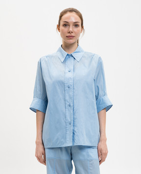 Jil Sander Blue shirt J01DL0162J45326