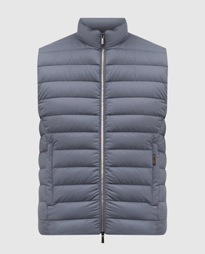 MooRER CALAF gray down vest CALAFS3