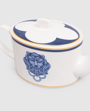 Geminiano Cozzi 1765 White porcelain teapot El Leon JQCGP3369083