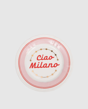 Bitossi Home Porcelain bread plate Ciao Milan CIA00001
