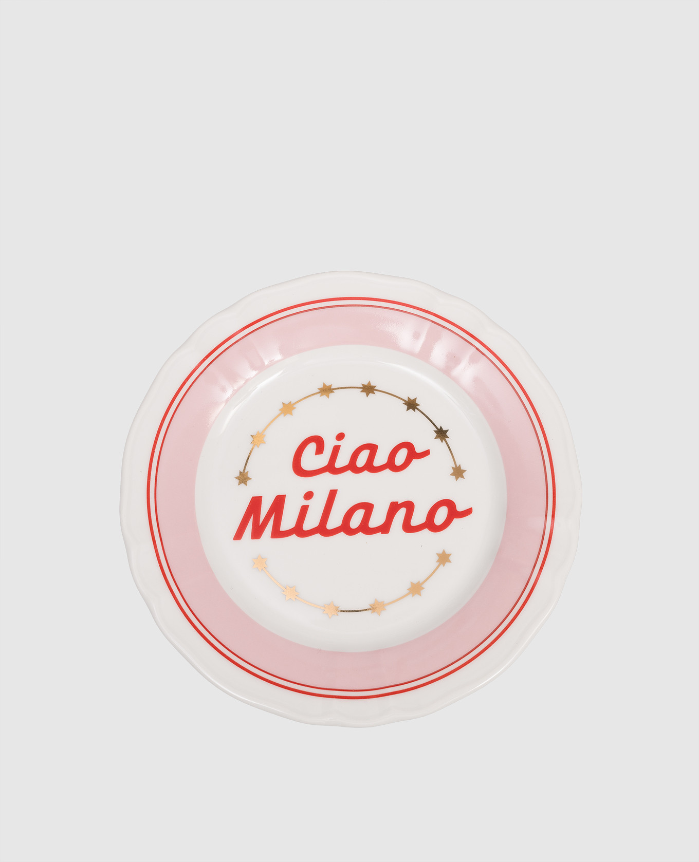 

Porcelain bread plate Ciao Milan Bitossi Home, White